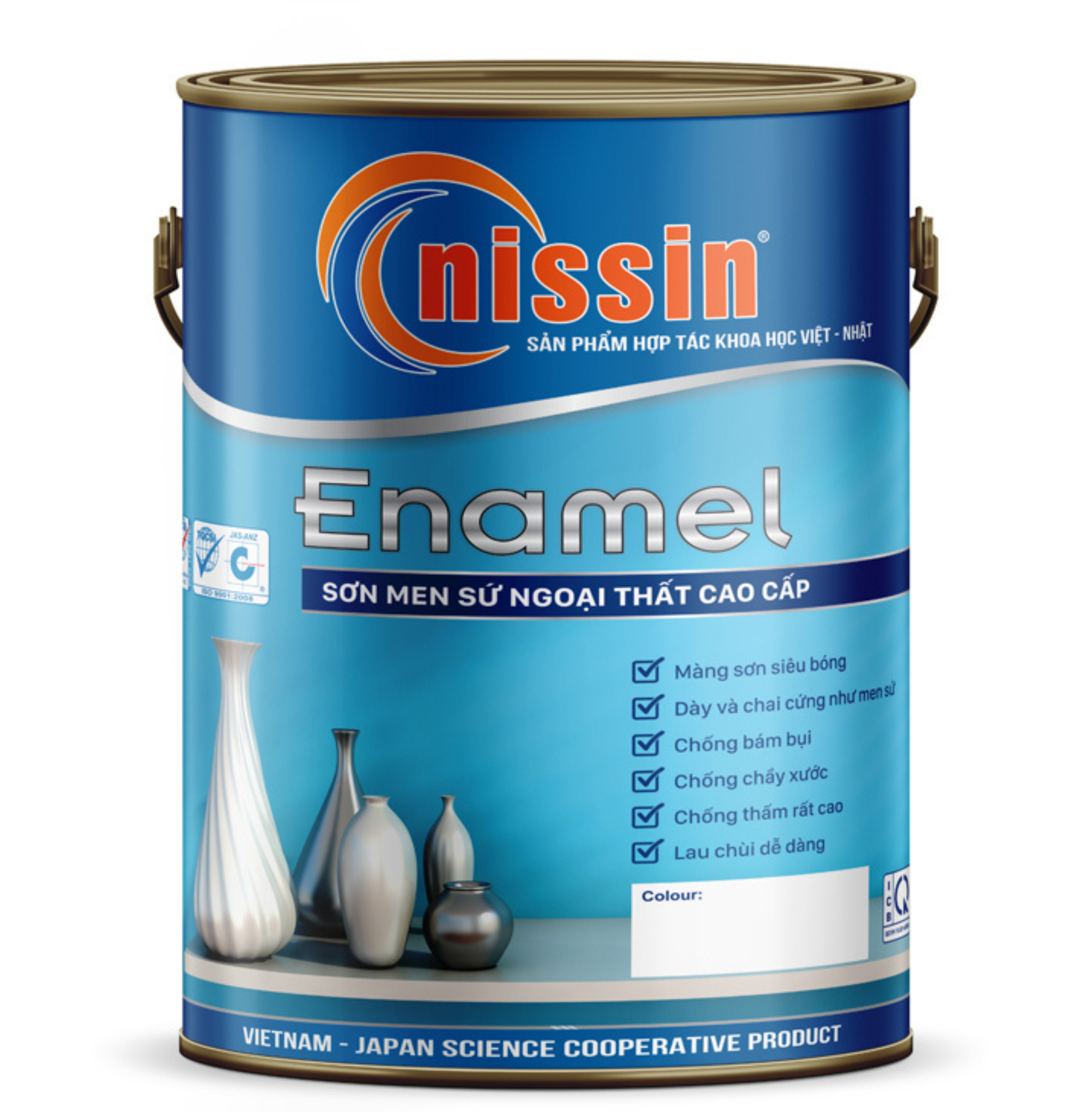 Sơn men sứ cao cấp ngoại thất V850